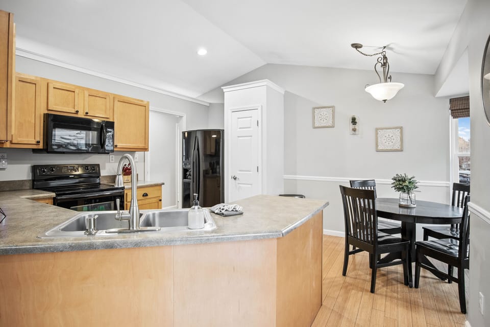 Kitchen equipment with essentials to prepare your meals