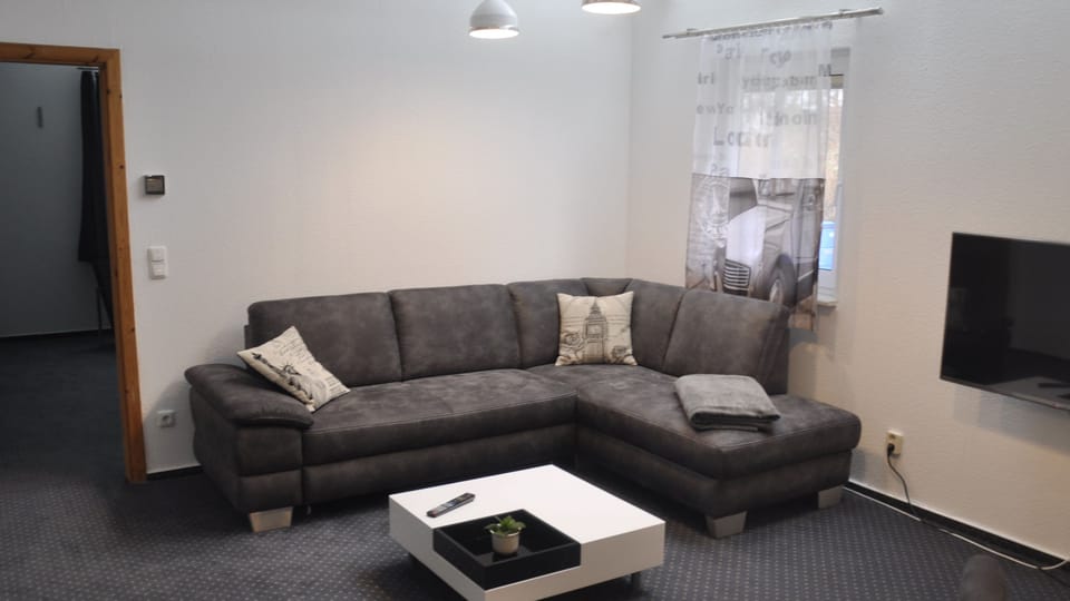 Suite | Living area | 32-inch LED TV with satellite channels, TV