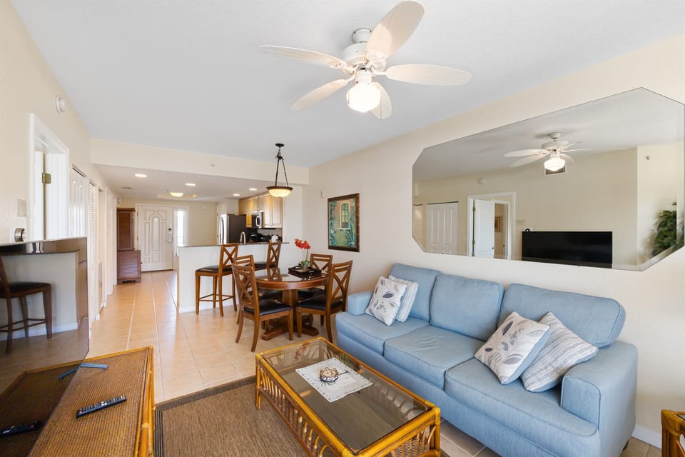 Living area sofa sleeper