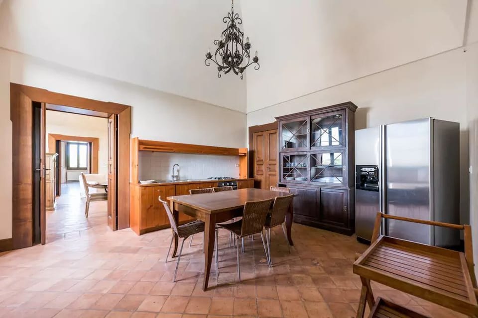 Luxury Apartment | Private kitchen | Espresso maker, fridge, microwave, stovetop