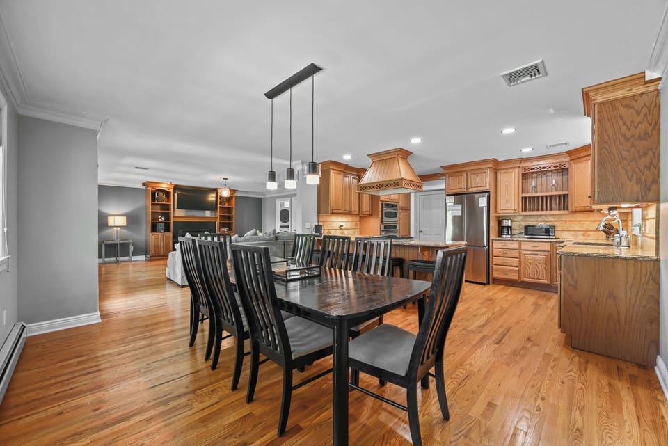 Spacious Dining Area with Natural Light