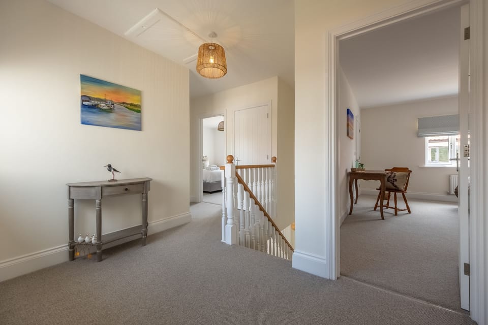 First floor: Arriving on the first floor landing
