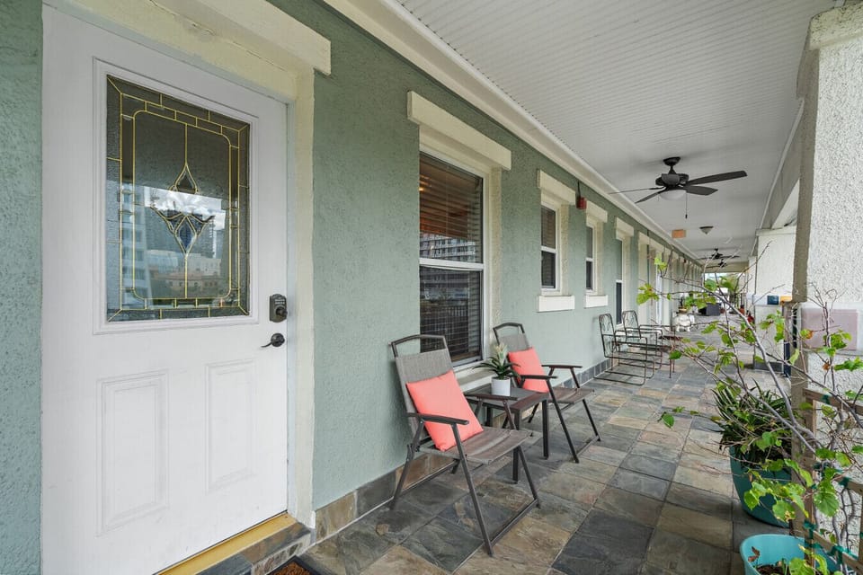 Front balcony