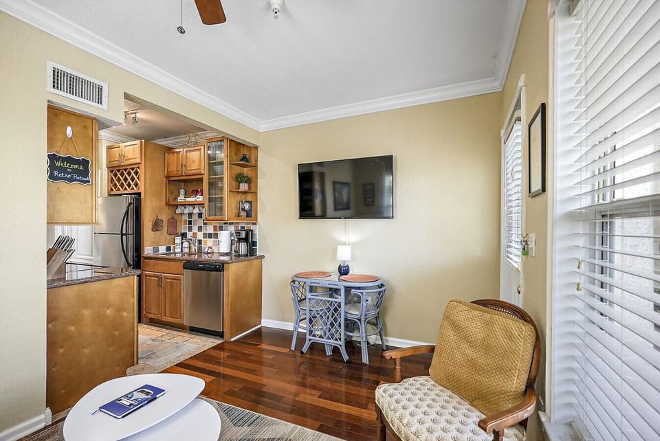 Living Room with Flat Screen TV