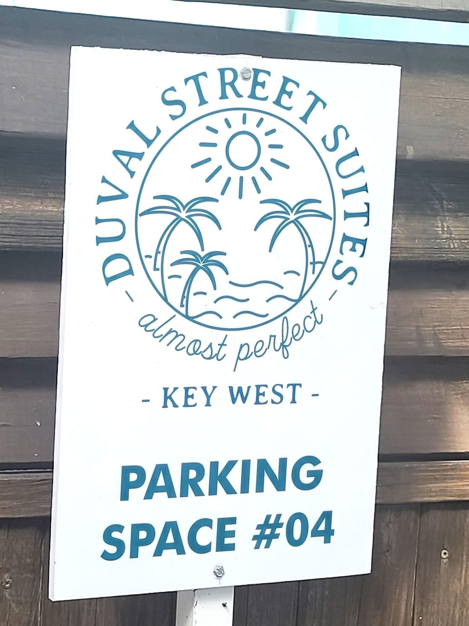 One of the park spaces you will use during your stay. You can park in any open space in the parking lot.
