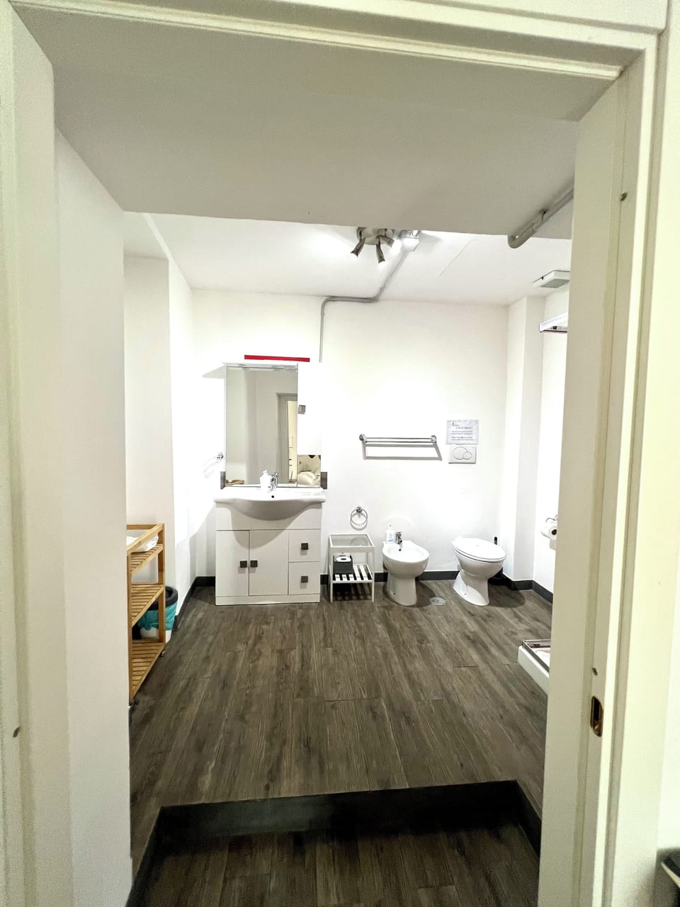 Superior Triple Room | Bathroom | Shower, hair dryer, bidet, towels