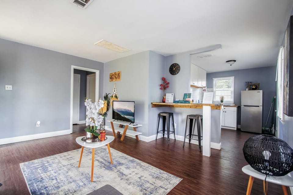 Bright and cozy living room for your relaxation 