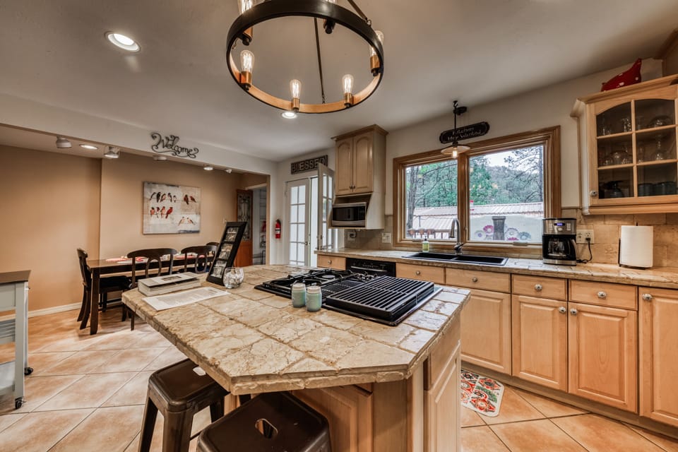 open kitchen