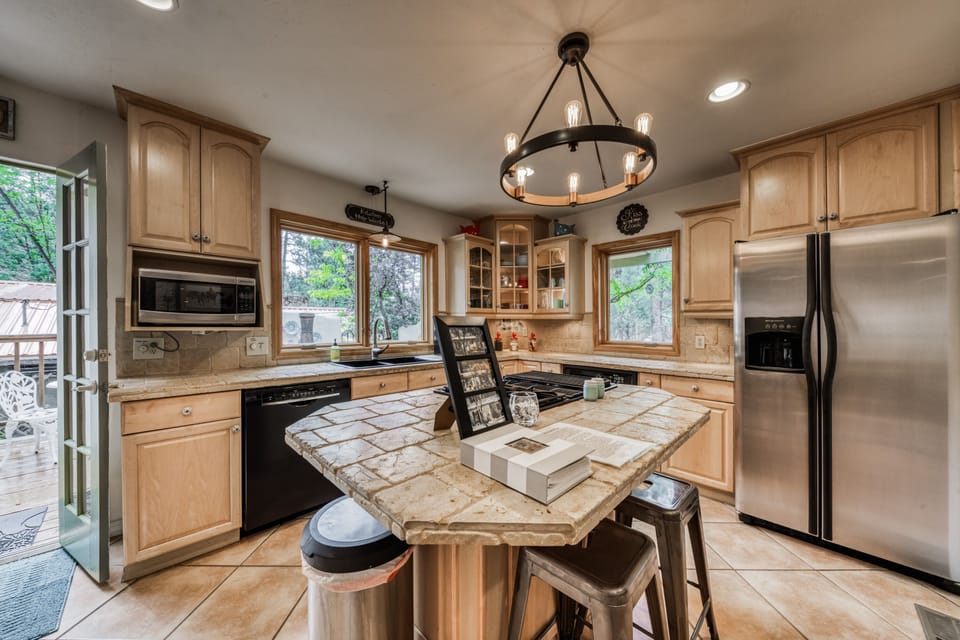 open kitchen