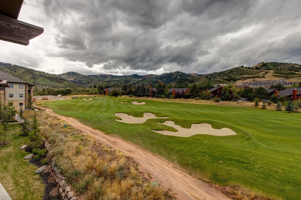 Overlooking the Golf Course