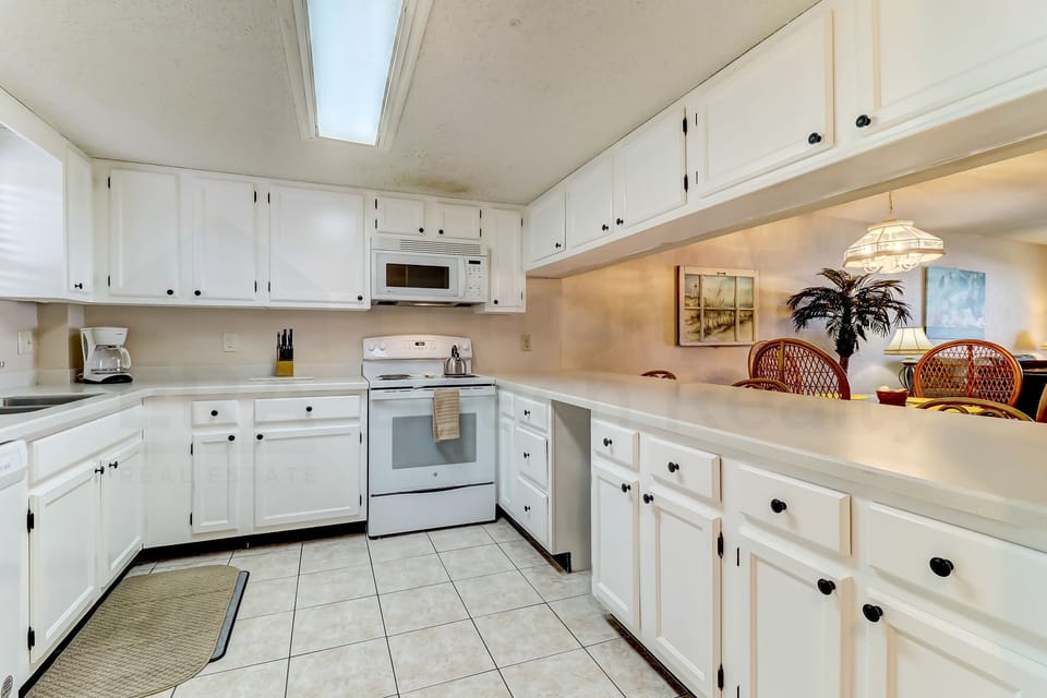 Kitchen with Ocean View