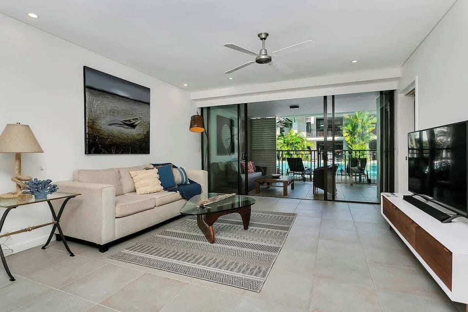 Kick back and enjoy your favourite shows in the comfortable living area, perfect for quality downtime.