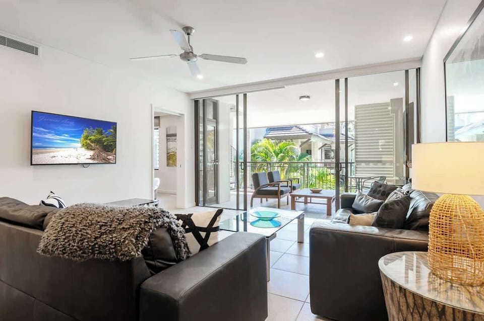 Experience seamless flow and effortless comfort in the open-plan living area, connecting the kitchen, dining area, and balcony for a harmonious living experience.