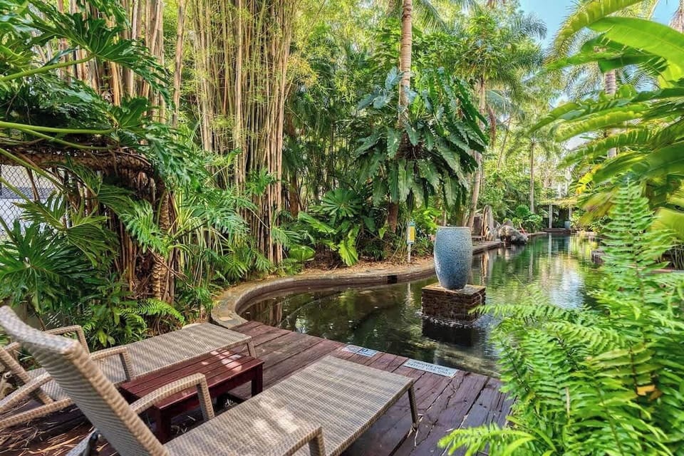 Enjoy swim-out access to the complex's Serenity Pool on the ground floor.