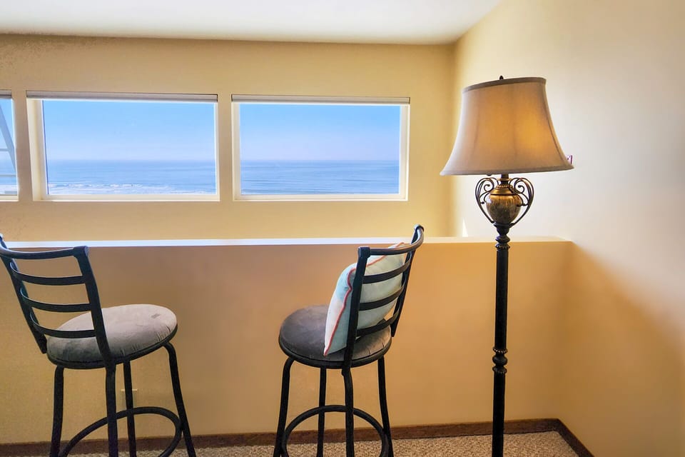 Sit and enjoy the ocean!