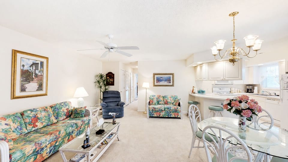 Dining area with balcony access for indoor-outdoor flow