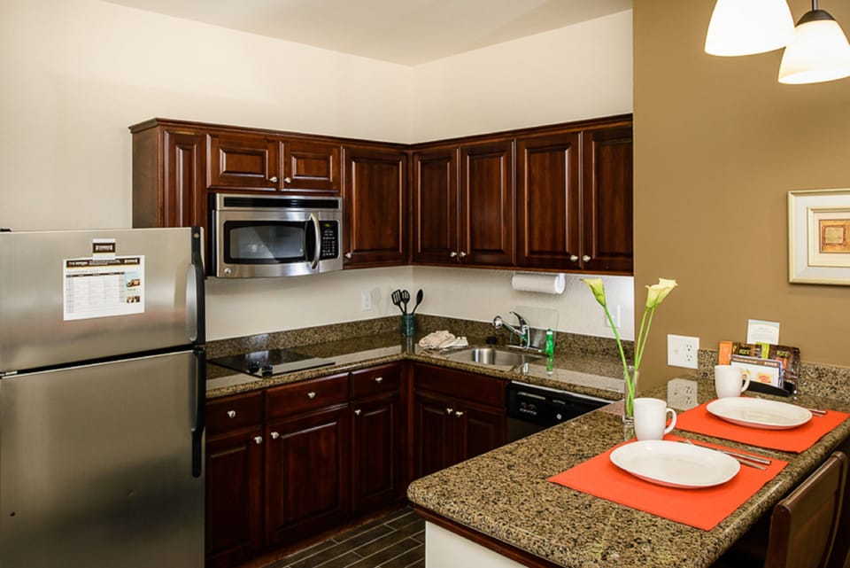 Prepare meals in the comfort of your very own fully-equipped kitchen.
