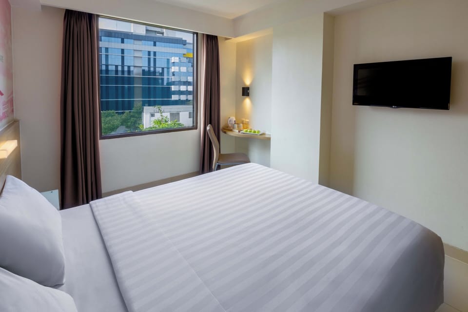 Standard Room | Premium bedding, in-room safe, desk, soundproofing