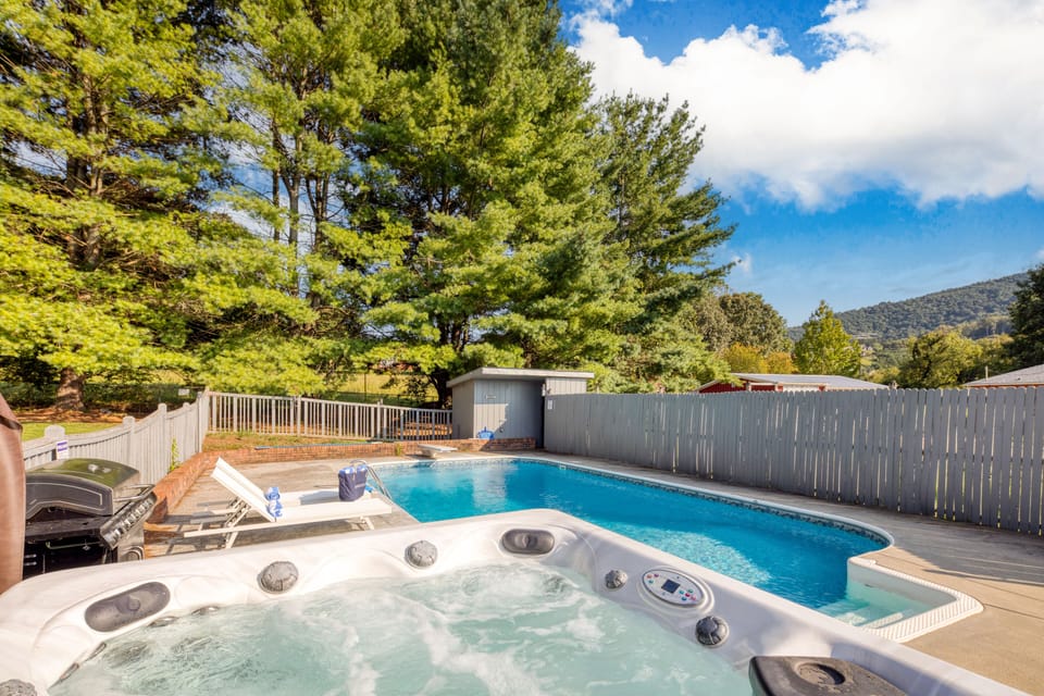 Hot tub.