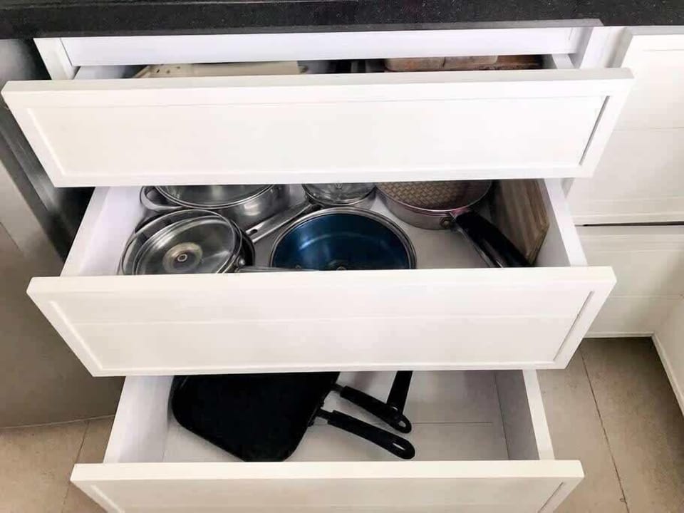 Kitchen storage and cabinets