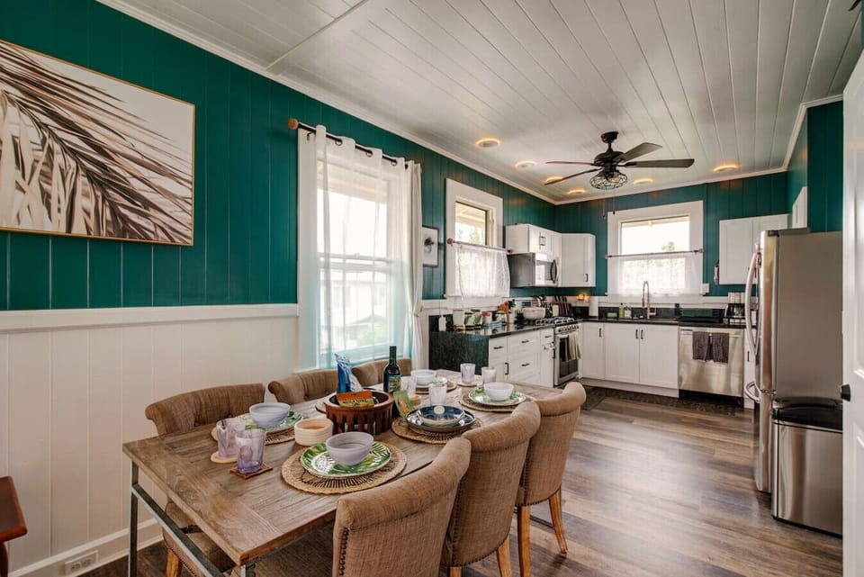 open space dining area