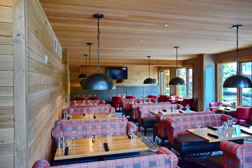 Enjoy a bite to eat at the resort restaurant.