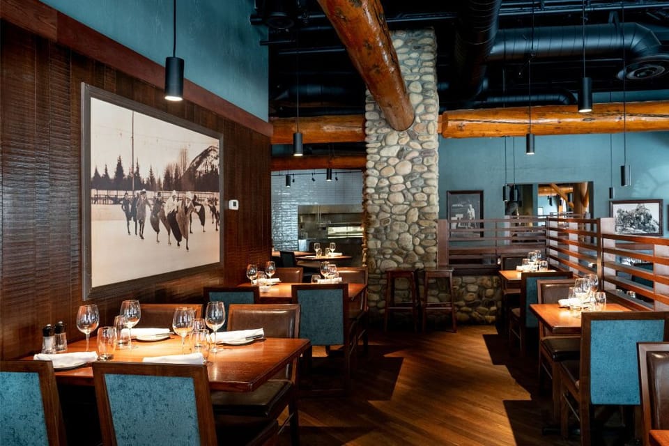 Experience the fusion of rustic charm and modern comfort in our inviting dining area.