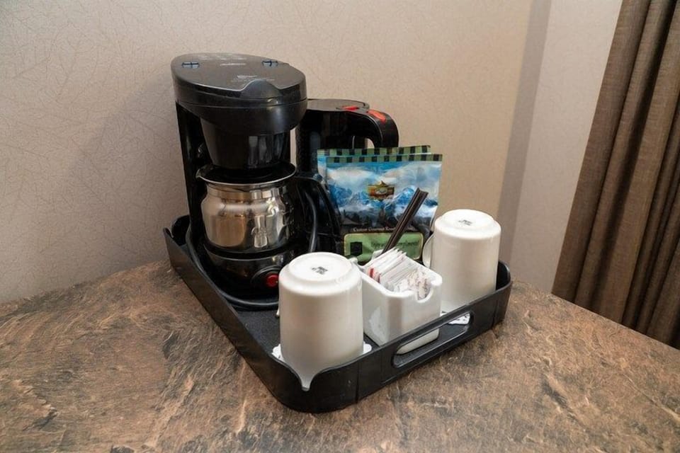 Snuggle up with a cup of coffee or tea.