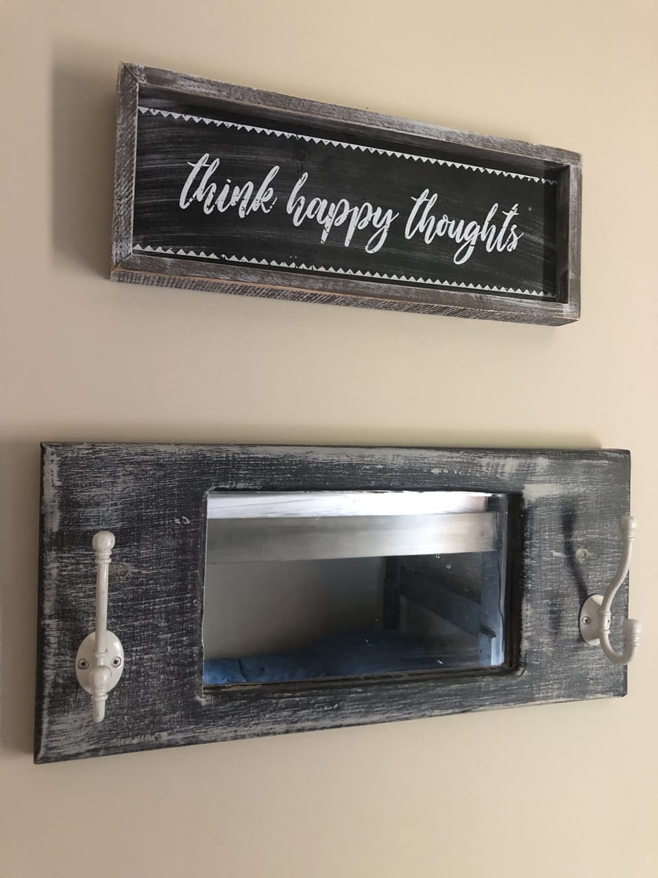 Find much happiness at this lake cabin.
