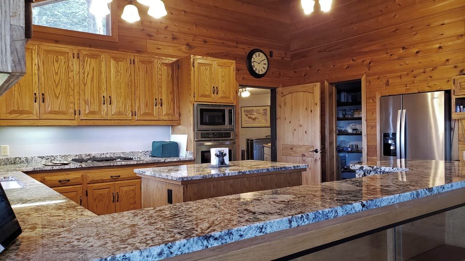 Oversized upper level kitchen with all the amenities - your home away from home!