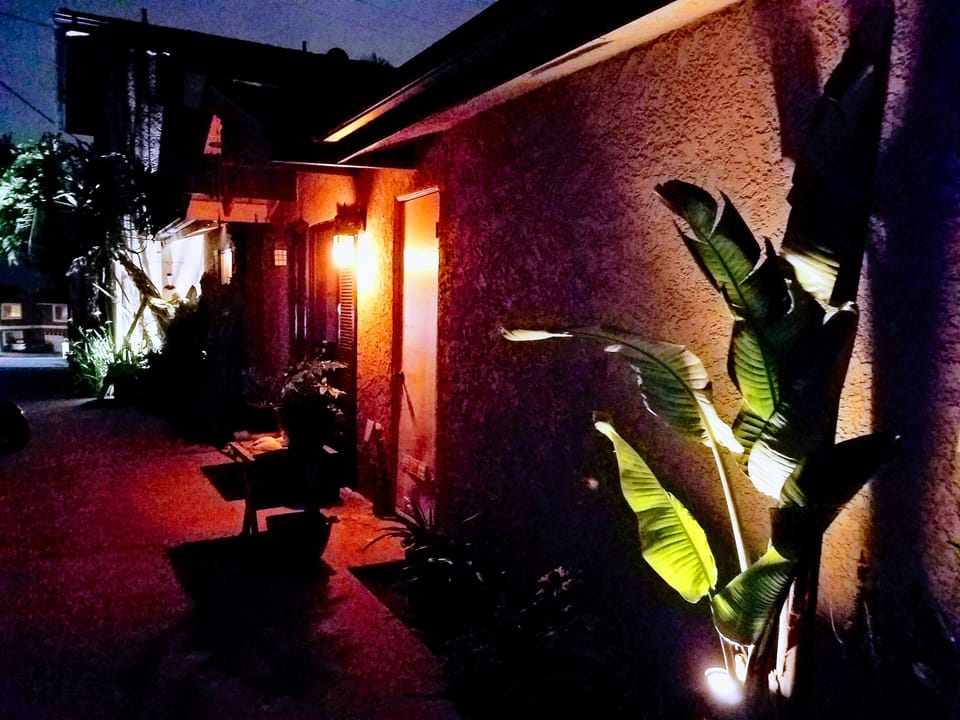 Private entrance up driveway!