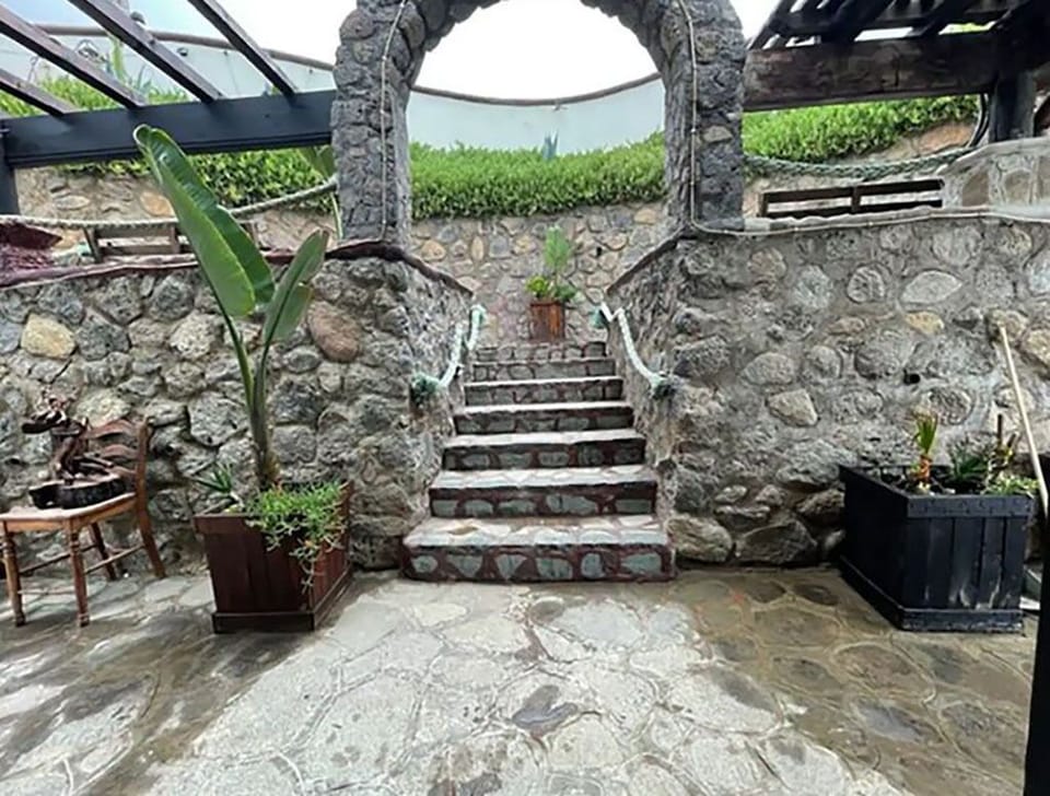 Stone work arch
