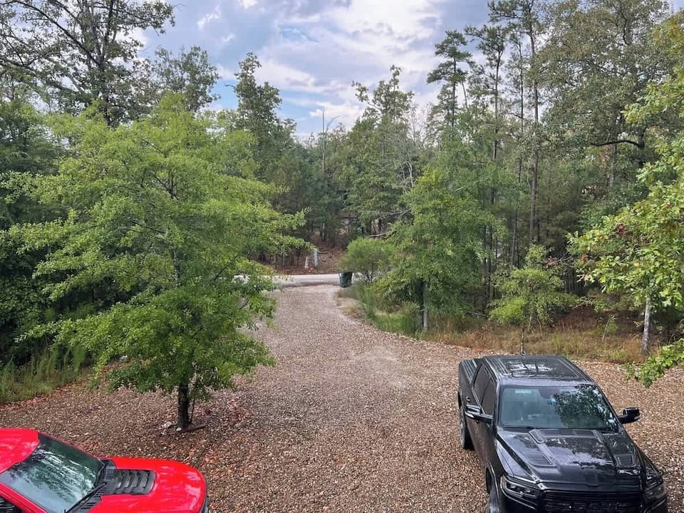 Driveway. Enough space for your boat trailer ATV and more!
