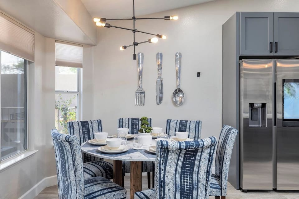 Kitchen with the Essentials (Fork, Knife, and Spoon)