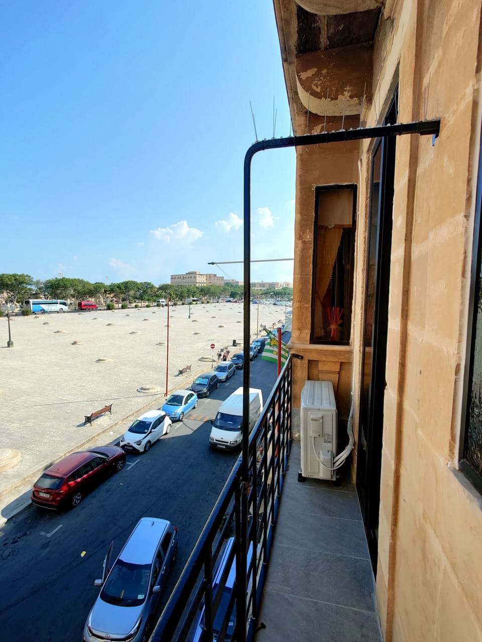 one view from the balcony