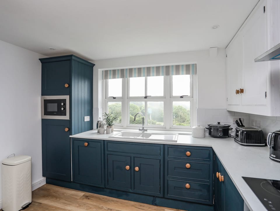 Fridge, dishwasher, electric kettle, toaster