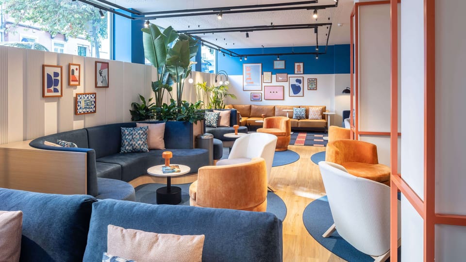 Lobby sitting area