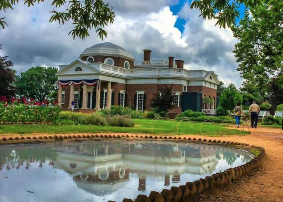 Charlottesville Monticello (44 miles, 54 minutes)