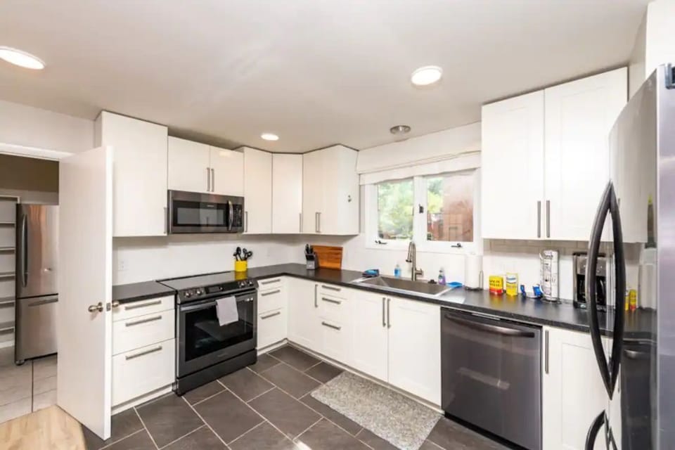 Kitchen with Stainless Steel Appliances