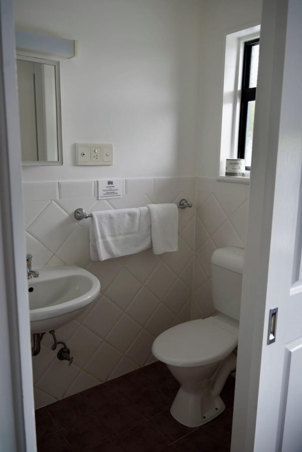 Free toiletries, towels