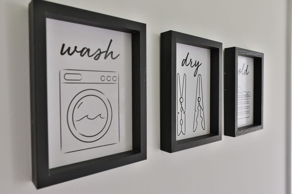 Bathroom 2 + Washer Dryer