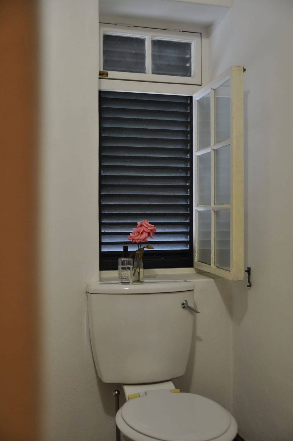 Combined shower/tub, hair dryer, bathrobes, towels