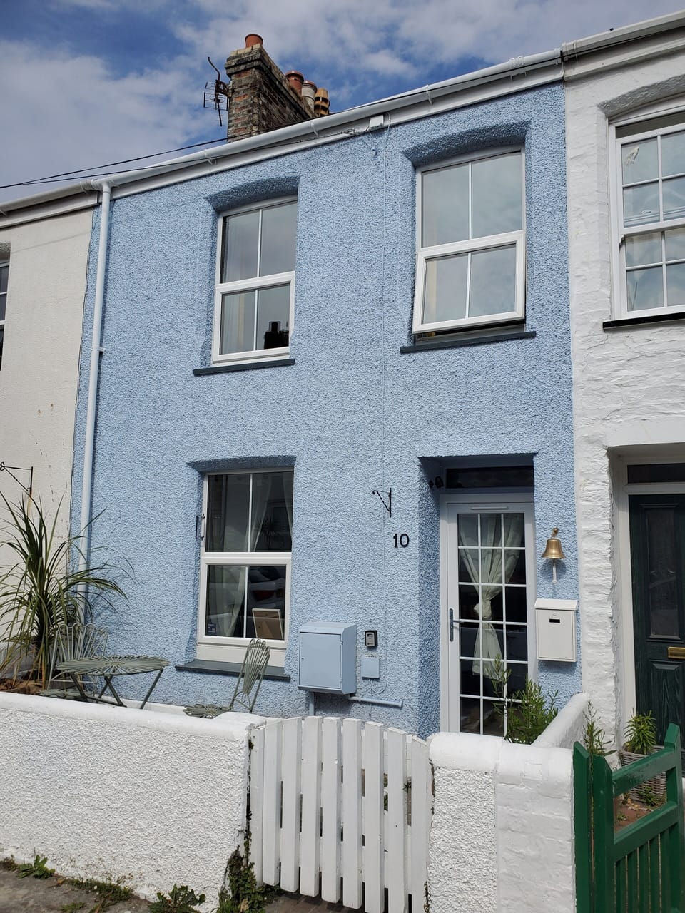 Gull Cottage, It's easy to find, it's the blue house on the street. 