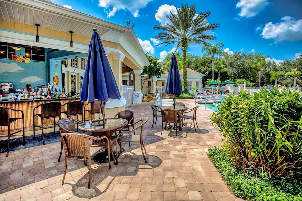 Bubble your troubles away in our hot tub oasis. It's the ideal potion for post-park relaxation or a spell of quiet time away from the kiddos.
