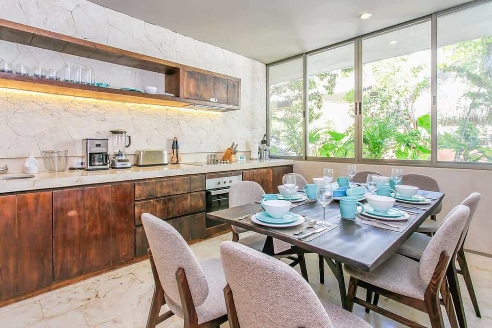 A fabulous place to prepare a meal and dine in