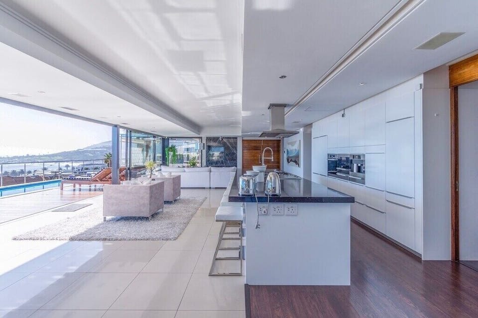 Open Plan kitchen with views 