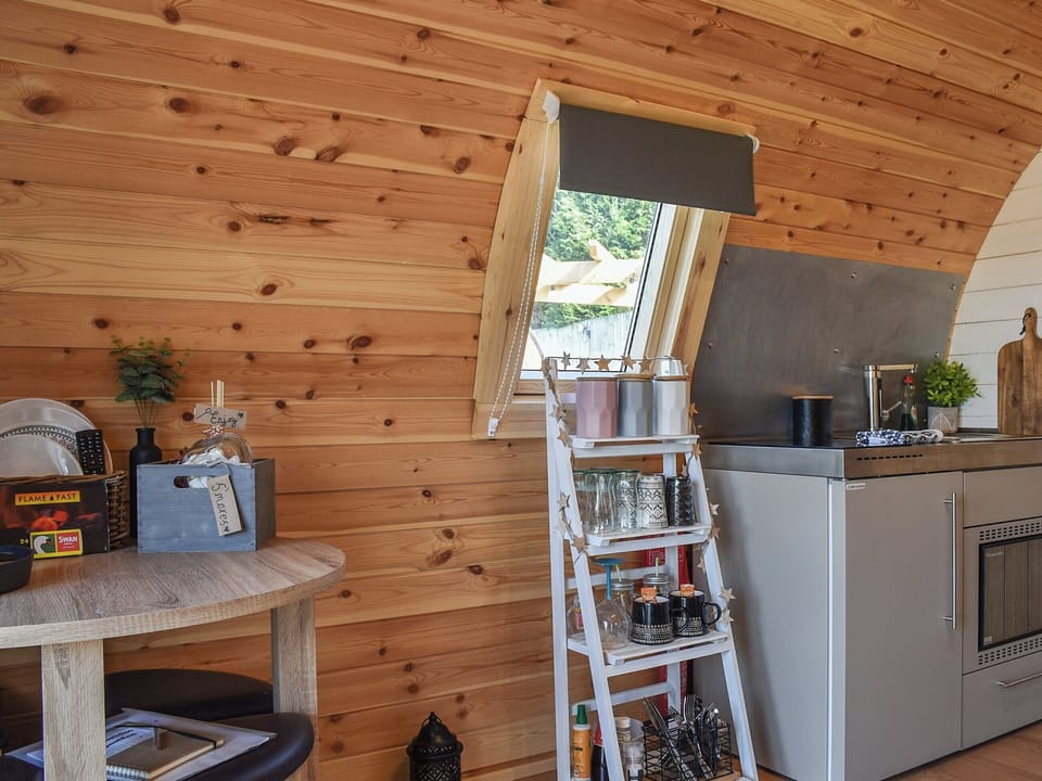 Interior | Joshua&rsquo;s Den - Dorglwyd Farm Pods, Near Swansea
