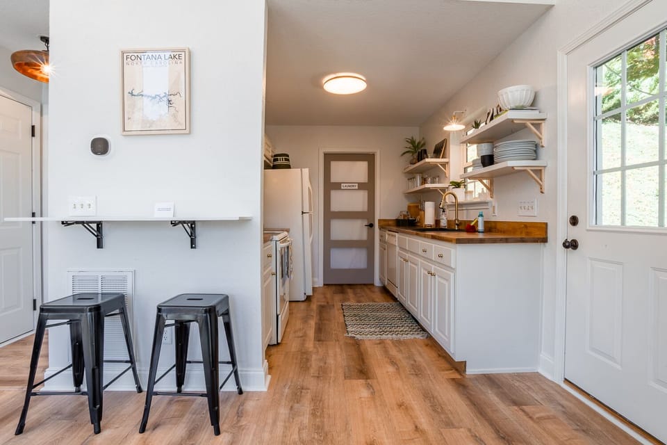 Back Inside- Fully Equipped Kitchen