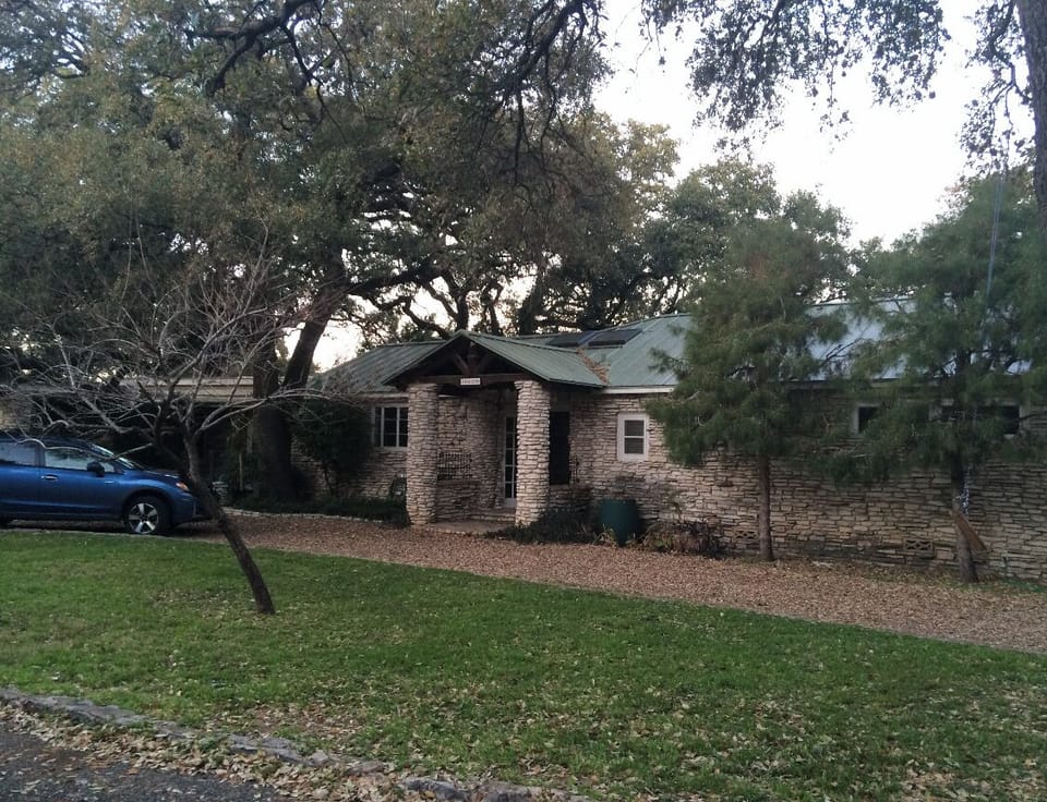 Adjacent to house with separate entrance