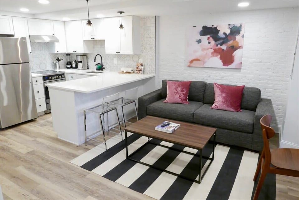 Open floor plan is perfect for unwinding in the evenings 